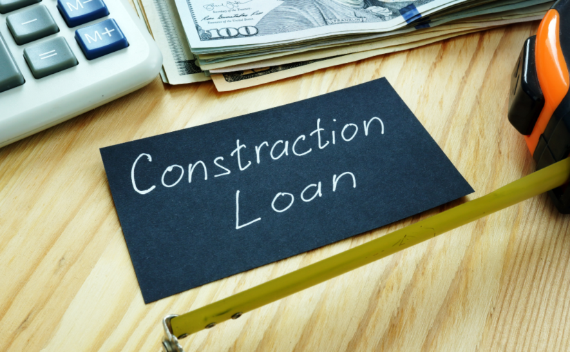 construction loan and a traditional mortgage, Commercial Real Estate